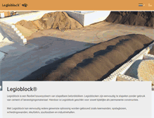 Tablet Screenshot of legioblock.com